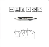 Makina Takım HSS DIN 333/A R Punta Matkabı 5 mm - MTE B00010010500 - 1