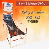 Dragon 405B Kolay Kurulum Çocuk Basket Potası Basketbol Oyunu thumbnail 2