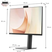 THOMSON Supreme Business Monitor 27" Fhd 100Hz 1920 x 1080 Pop-Up Camera - 2