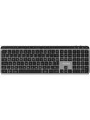 Throne Elite K1 Sessiz Switch 110+8 Multimedya Tuşlu Windows & Macos Uyumlu Premium Alüminyum- Kablosuz Ofis Klavyesi 2.4ghz + Çift Bluetooth Profili - 1