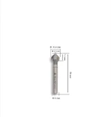 Makina Takım HSS DIN 335/C Havşa Freze 10.4 mm-90º - MTE B00313121040 - 2