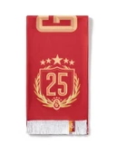 Galatasaray Lisanslı Kırmızı 5 Yıldız Şal Atkı - 2