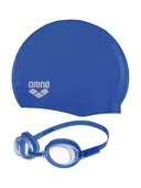 Arena Pool Çocuk Gözlük Bone Seti 9242370 - 1