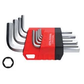 Ceta Form 9 Parça L Allen Anahtar Takımı (Kısa-Nikel Kaplı) - LT/9 thumbnail 2