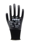 Faba EP-1323 Siyah Nitril Polyester Eldiven-XL - 2