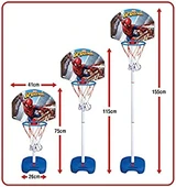 Dede Oyuncak Spiderman Büyük Ayaklı Basketbol Set 03404 - 2