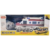 Ctoy Oyuncak Işıklı Sesli Ambulans CTOY-WL-167B - 1