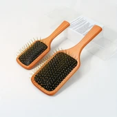 KENPAZAR Çelik İğne Uçlu Bambu Tarak 25.5cm 12'li Paket - 1