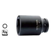 Ceta Form 3/4” 6 Köşe Derin Havalı Lokma Anahtar 38 mm - C74-H38 - 1