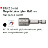 Ceta Form Manyetik Somun Lokma Tutucu 8x42 mm - BT/0842 - 1