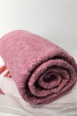 Desenli Pembe Çift Kişilik Battaniye Nishev-p000076 - 2