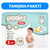 Giggles Pants Külotlu Bebek Bezi 5 Numara Junior 24 Adet - 1