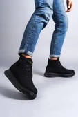 ET204 Franca Bağcıklı Süet Erkek Spor Bot ST - Siyah thumbnail 1