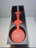 print studıo Seat Leon 1m1 bardak tutucu - 1