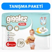 Giggles Pants Külotlu Bebek Bezi 6 Numara XLarge 20 Adet - 1