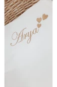 gros shop 10'lu Dantelli Hastane Çıkış Tulum Seti (Kişiye Özgü Isimli Nakış Desenli) - 7