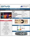Onvo 65OVF9001UQ 4K Ultra HD 65'' 165 Ekran Uydu Alıcılı Google Smart QLED TV - 2