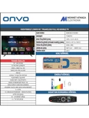 Onvo 43OVF9001F Frameless Full HD 43" 109 Ekran Uydu Alıcılı Google Smart LED TV - 2