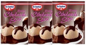 Dr.Oetker Bitter Çikolatalı Sos 125 gr 3'lü avantajlı set - 1