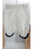gros shop Yeni Doğan Burümcük Müslin Kumaş %100Pamuk 5’li Hastane Çıkış Seti(Kişiye Özgü İsimli Nakış Desenli) - 6