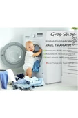 gros shop 4Katlı Müslin 6'li Bağcıklı Tulum %100Pamuk Hastane Çıkışı-Hediyelik(KişiyeÖzgü İsimli NakışDesenli) - 7
