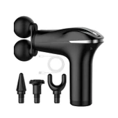 Ozmik HB-011  6 Fonksiyonlu Titreşimli Yoğurmalı 4 Başlıklı Masaj Aleti Darbeli Masaj Tabancası thumbnail 1