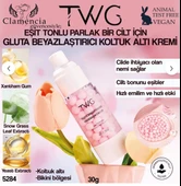 Clamencia TWG Koltuk Altı ve Bikini Bölgesi Beyazlatıcı Krem 30 g - 1