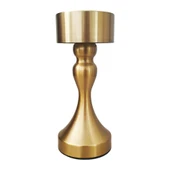 UpWay Dekoratif Retro Modern Tarz Dokunmatik 3 Modlu Şarjlı Golden Masa Lambası - 1