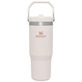 Stanley The IceFlow Flip Straw Pipetli Termos Bardak 0,89 LT Açık Pembe - 1