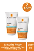 La Roche Posay Anthelios UVMune 400 Face Body Hydrating Milk 150 ml 2 Adet - 1