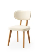 Masal Ahşap Gürgen Sandalye 6 Lı Set Cafe,Restaurant,Mutfak,Salon,Yemek Odası Sandalyesi - 2