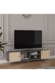Tv Ünitesi Koyu Gri &yıldız Sonoma T-15 - 3
