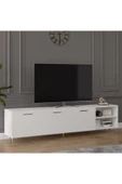 Asra Trend %100 MDFLAM Tv Ünitesi Beyaz T-18 - 2