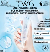 Clamencia TWG Hyaluronik Asit El Bakım Serumu 40ml - 1