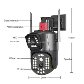 YS-2000 PRO Çift LensLİ 8MP 10X dijital Zoom Wİ-Fİ Kamera - 1