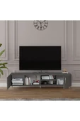 Asra Trend %100 MDFLAM Tv Ünitesi Koyu Gri T-12 - 2