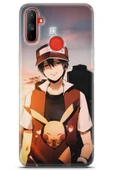 Uvilda Realme C3 Uyumlu Pokemon 22 Telefon Kabı Ketchum Pikachu - 1