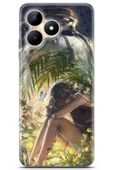 Uvilda Realme C53 Uyumlu Girls 27 Telefon Kabı Kelebek Ve Genç Kız - 1