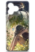 Uvilda Realme C53 Uyumlu Girls 27 Telefon Kabı Kelebek Ve Genç Kız - 2