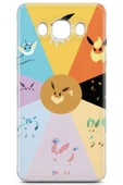 Uvilda Samsung Galaxy J5 Uyumlu Pokemon 29 Telefon Kılıfı Eevee Evrimi - 2