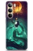 Uvilda Realme C75 Uyumlu Girls 19 Telefon Kabı Sandal Ve Ejderha - 1