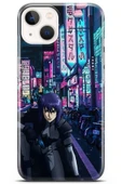Uvilda Apple iPhone 13 Mini Uyumlu Manga 17 Baskılı Telefon Kabı Cyberpunk Ghost In The Shell - 1