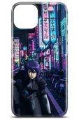 Uvilda Apple iPhone 13 Mini Uyumlu Manga 17 Baskılı Telefon Kabı Cyberpunk Ghost In The Shell - 2