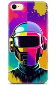 Uvilda Apple iPhone 7 Uyumlu Renkler 24 Hd Koruma Punk Renk Müzik - 1
