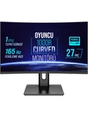 Warp WRP27-165-B 27" 1 ms Full HD Curved Oyuncu Monitörü - 1