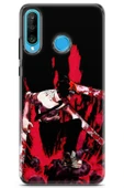 Uvilda Huawei P30 Lite Uyumlu Manga 31 Telefon Kabı Chainsaw Man Denji - 1
