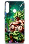 Uvilda Huawei P40 Lite E Uyumlu Anime 3 Parlak Baskılı Saiyan Rage Dragon Ball - 2