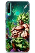 Uvilda Huawei P40 Lite E Uyumlu Anime 3 Parlak Baskılı Saiyan Rage Dragon Ball - 1