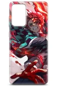 Uvilda Samsung Galaxy A52s Uyumlu Anime 19 Telefon Kabı Kimetsu No Yaiba - 2
