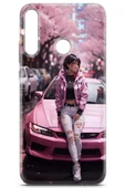Uvilda Huawei P40 Lite E Uyumlu Otomoto 23 Uv Lans Pembe Spor Araba - 2